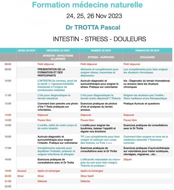 ENTRENAMIENTO con DR TROTTA Nov 2023